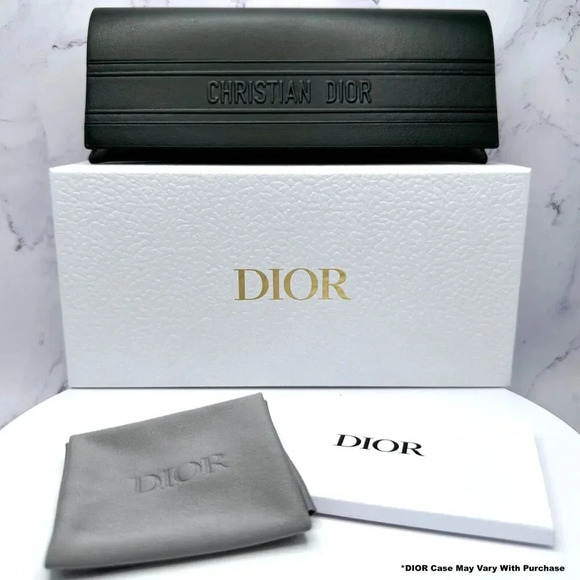 DIOR Sunglasses Black Gold DiorMidnight B2I 10A0 Cat Eye Acetate Christian DIOR - Picture 7 of 7